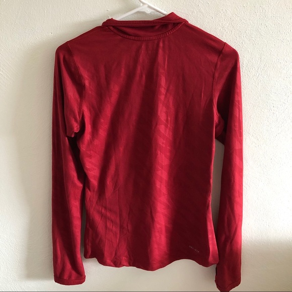 Nike Stanford Cardinal Red Dri-Fit Quarter-zip - Picture 7 of 7